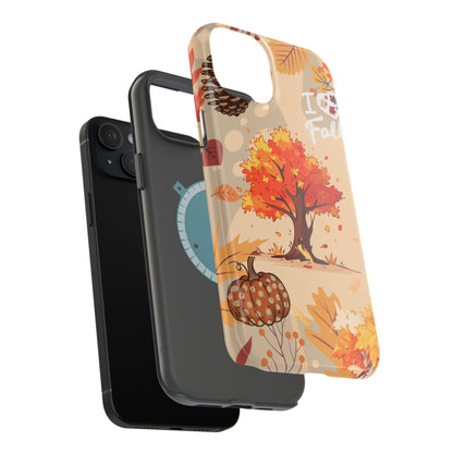 Wireless-Charging Compatible Case – Fall in Love