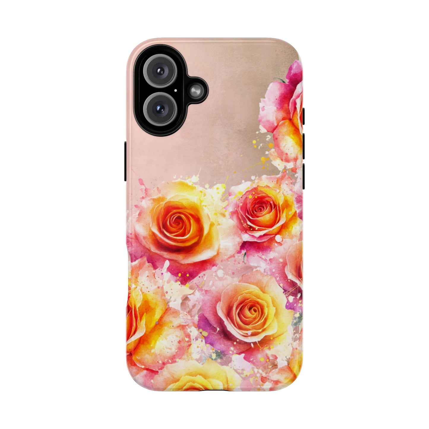 Protective Phone Case – Sunset Roses