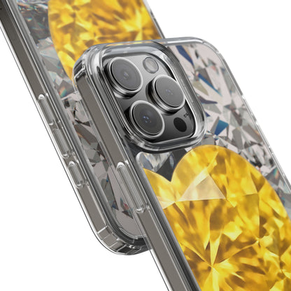 Clear Phone Case – Heart of Gold