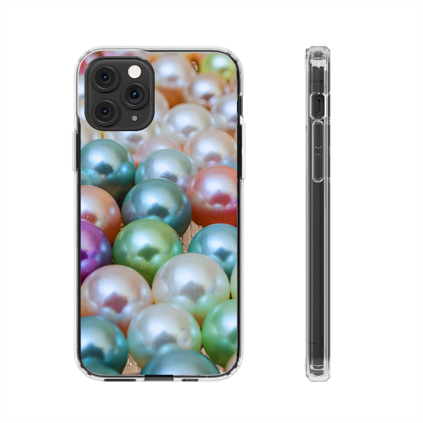 Clear Phone Case – Pearl Pop