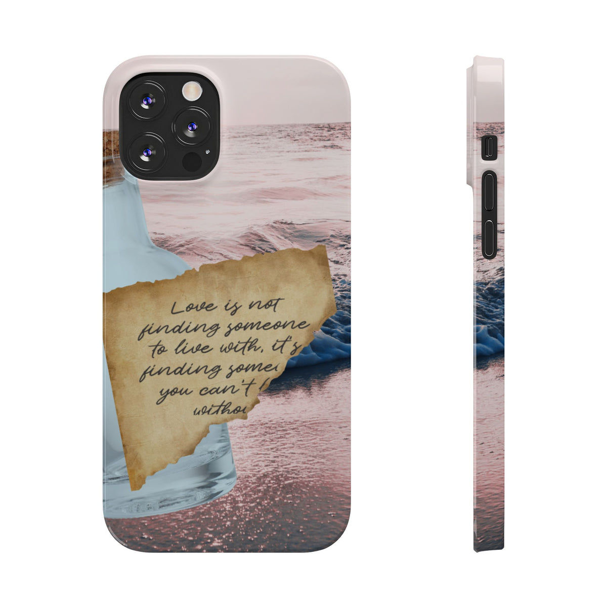 Slim Phone Case – Written in the Tide