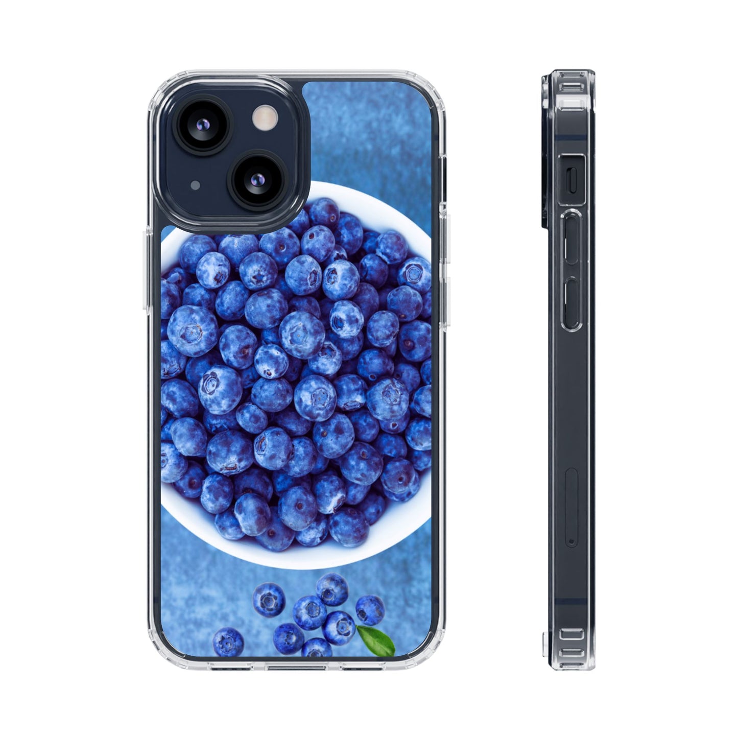 Clear Magnetic Phone Case – Chilled Blueberries