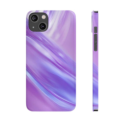 Slim Phone Case – Lavender Wave
