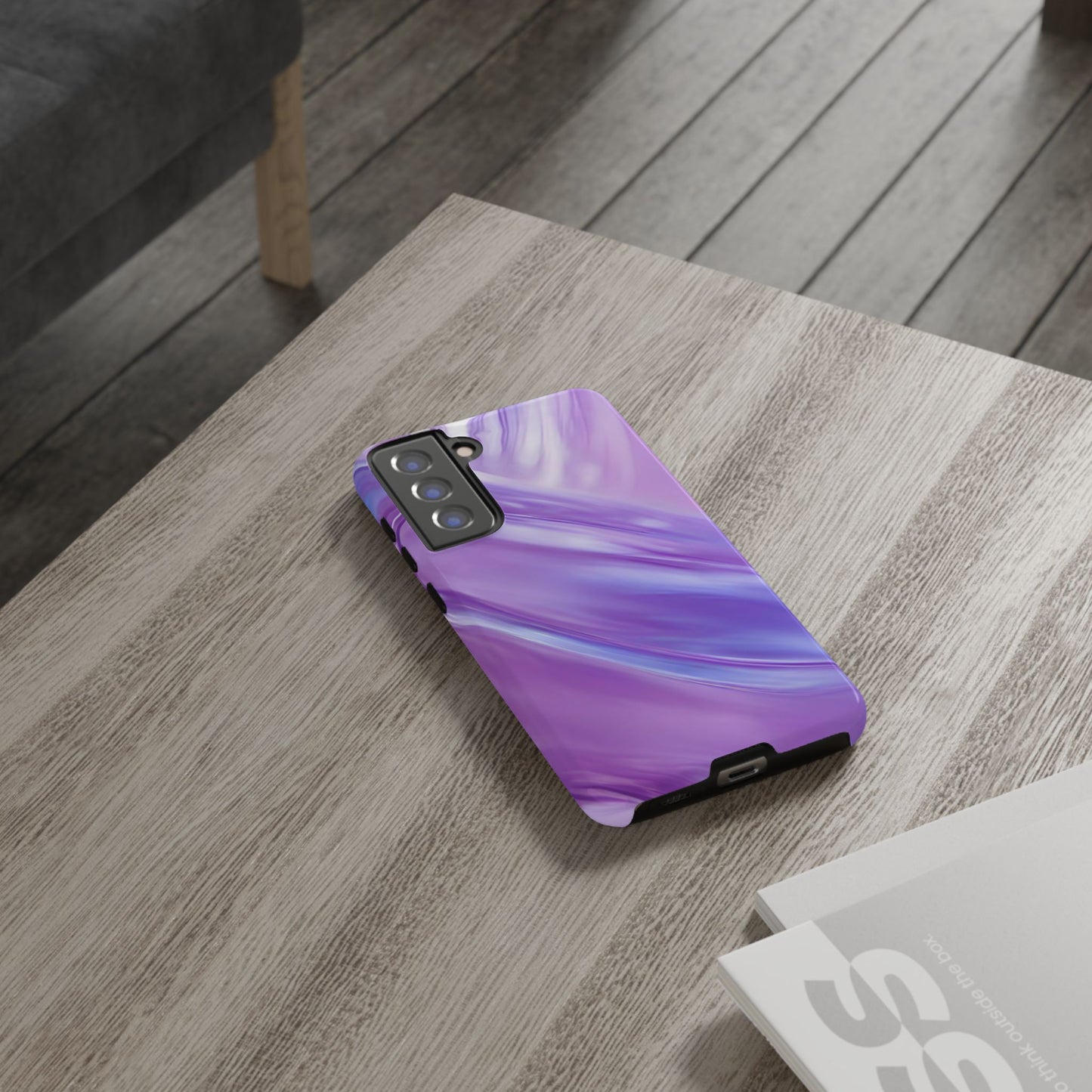 Protective Phone Case – Lavender Wave