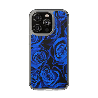 Clear Phone Case – Midnight Bloom