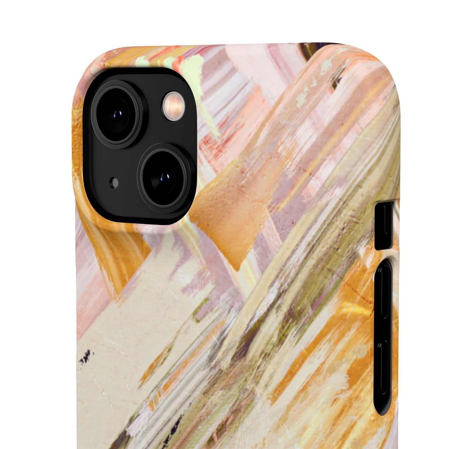 Snap Phone Case – Brush & Bronze