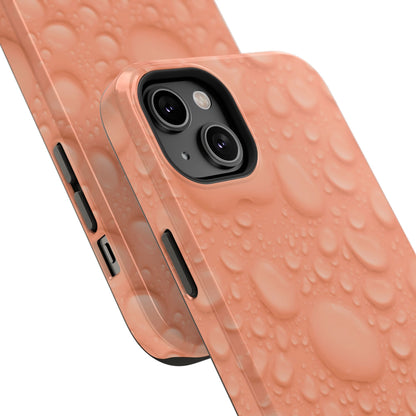 Impact-Resistant Phone Case – Apricot Rain