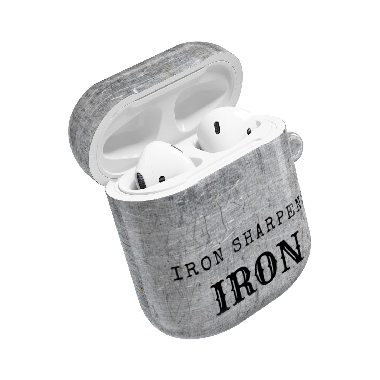 Earbud Case Cover – Forged Steel