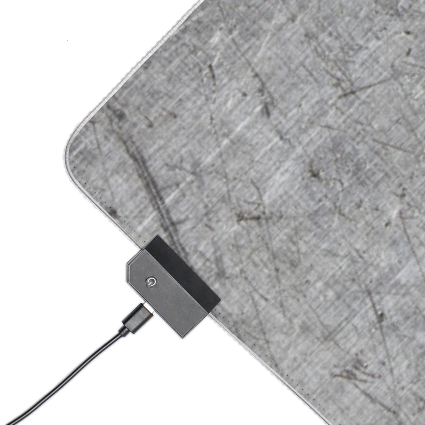 Gaming LED Desk Mat – Forged Steel