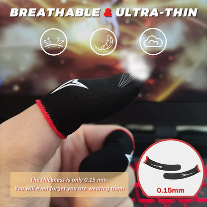 Guante 10 Para Dedos Juegos Pantalla Teléfono Celular Gaming Finger Sleeve Gamer