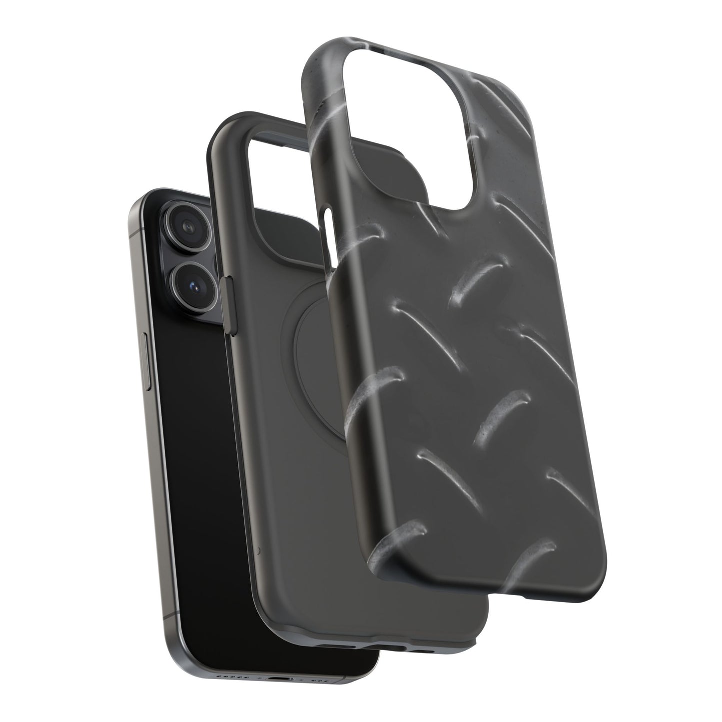Impact-Resistant Phone Case – Blackout Plate