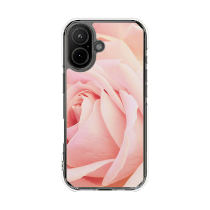 Clear Magnetic Phone Case – A Mother’s Rose Embrace