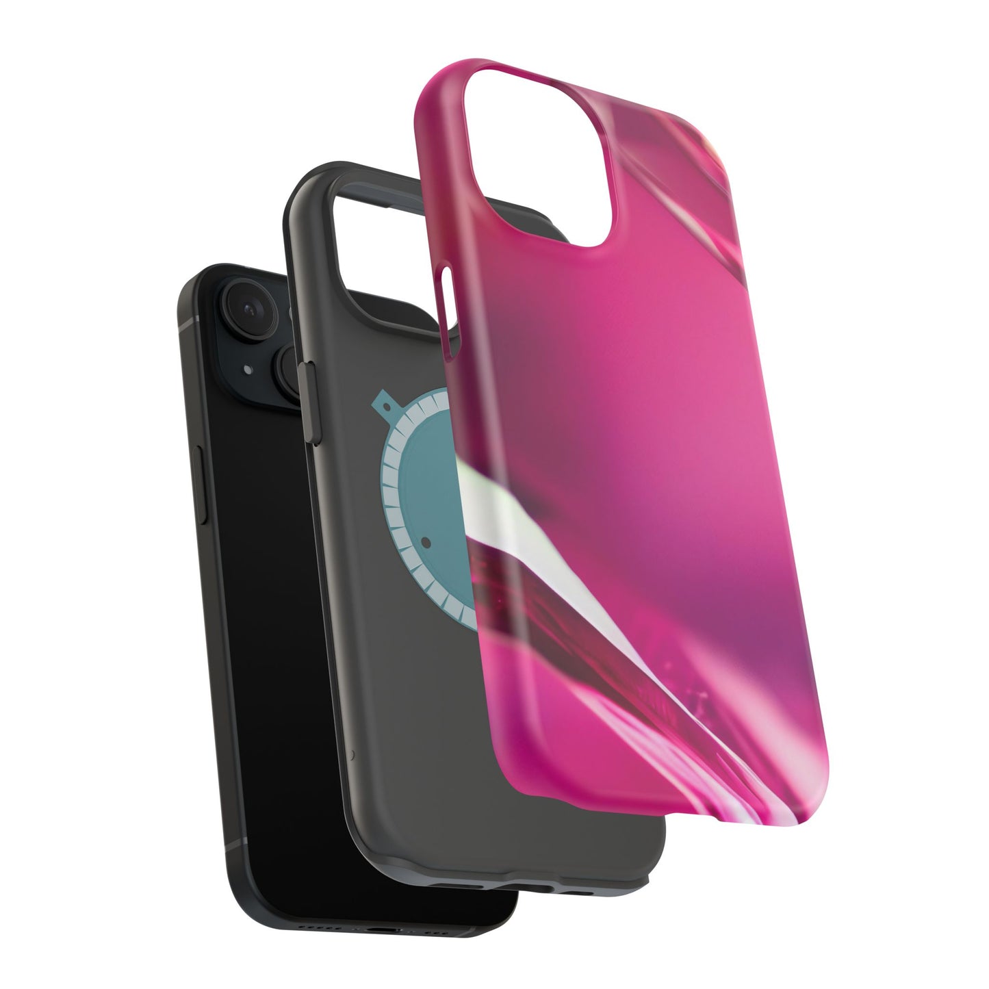 Wireless-Compatible Charging Case – Magenta Motion
