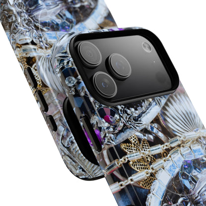Protective Magnetic Phone Case – Chrome Jewel