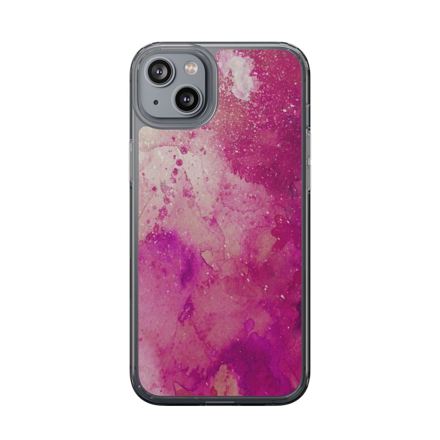 Clear Phone Case – Spilled Wine