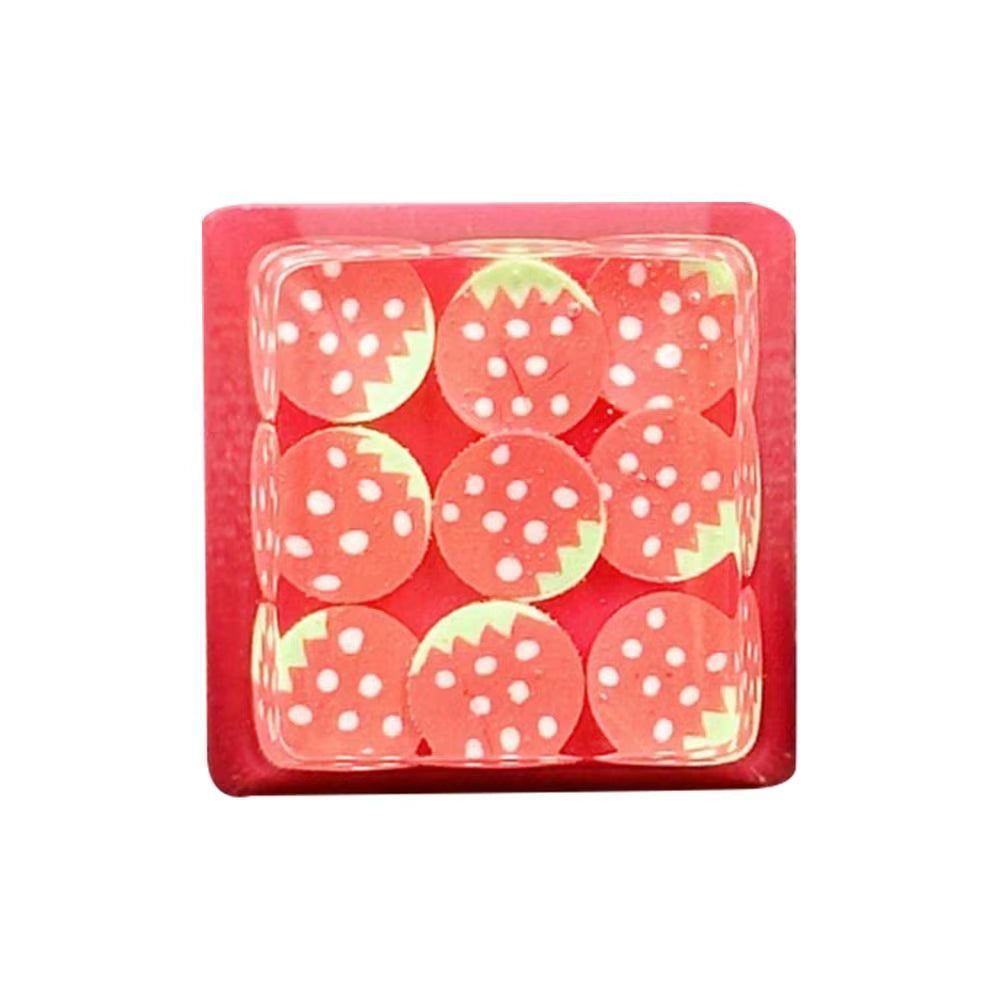 Cute Keycaps for Mechanical Keyboard Cute Keycaps Candy Fruit Keycaps Decorative Computer Accessories Fruit Key Caps Enhance