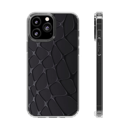 Clear Magnetic Phone Case – Night Scale
