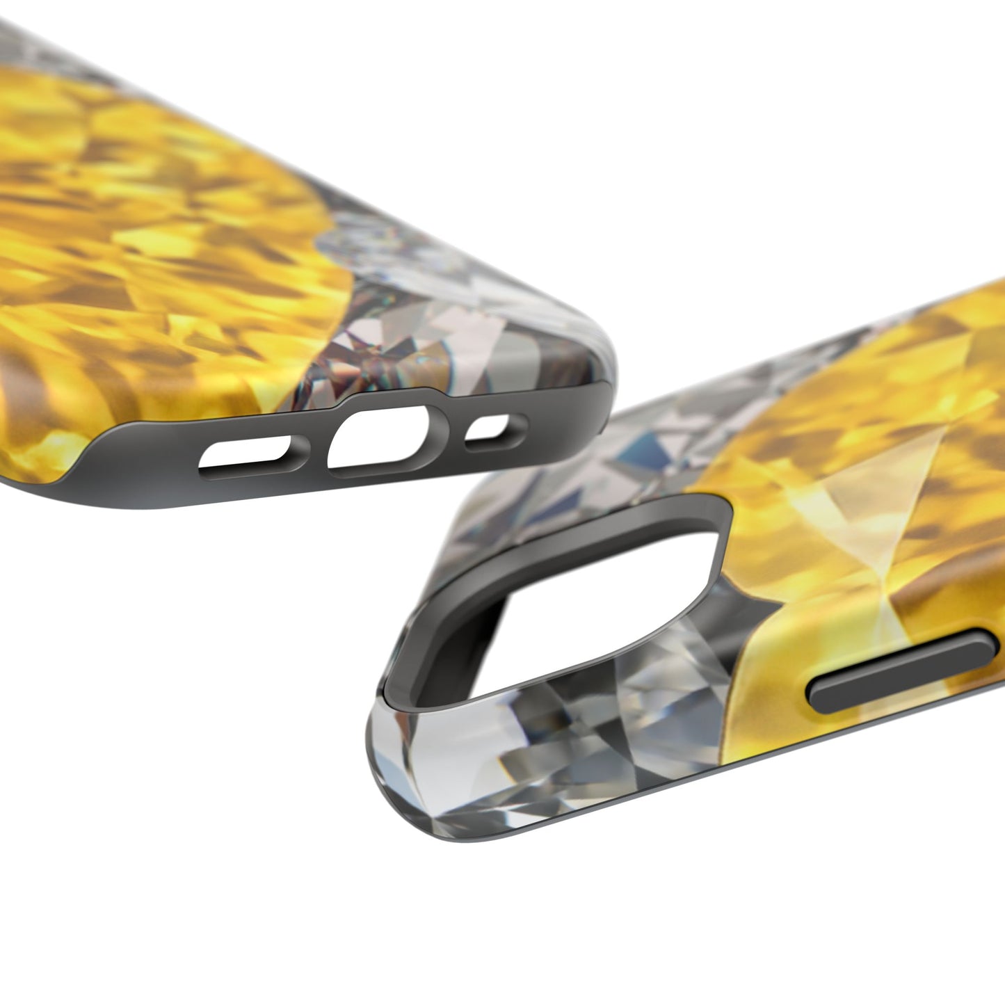 Impact-Resistant Phone Case – Heart of Gold