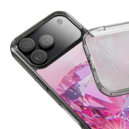 Clear Phone Case – Pink Ice