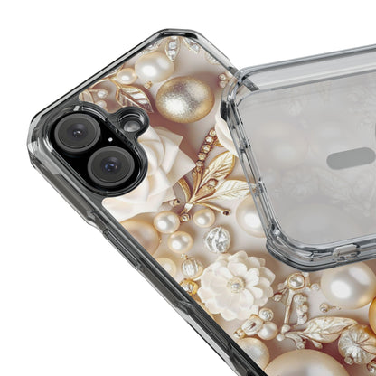 Clear Magnetic Phone Case – Ivory Opulence