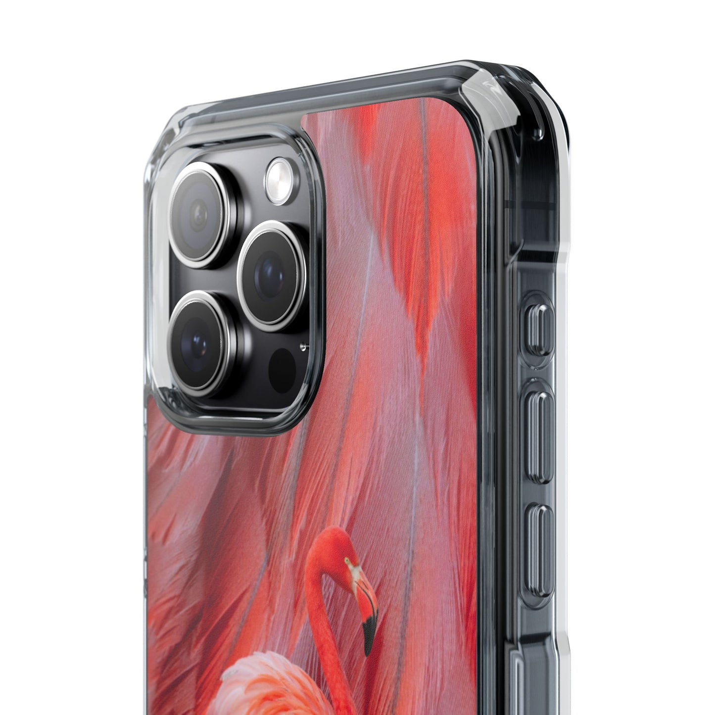 Clear Magnetic Phone Case – Scarlet Plume