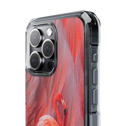 Clear Magnetic Phone Case – Scarlet Plume