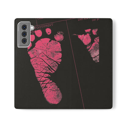 Flip Case – Mom’s Little Pink Footprints