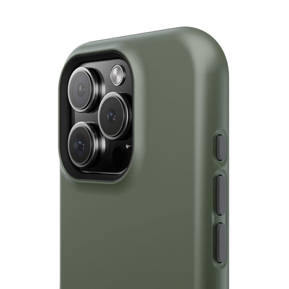 Impact-Resistant Phone Case — Military Green Protective Shockproof Cover