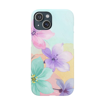 Snap Phone Case – Water Petal