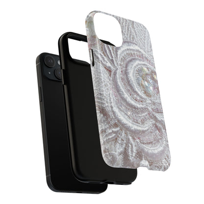 Protective Magnetic Phone Case – Lace Veil