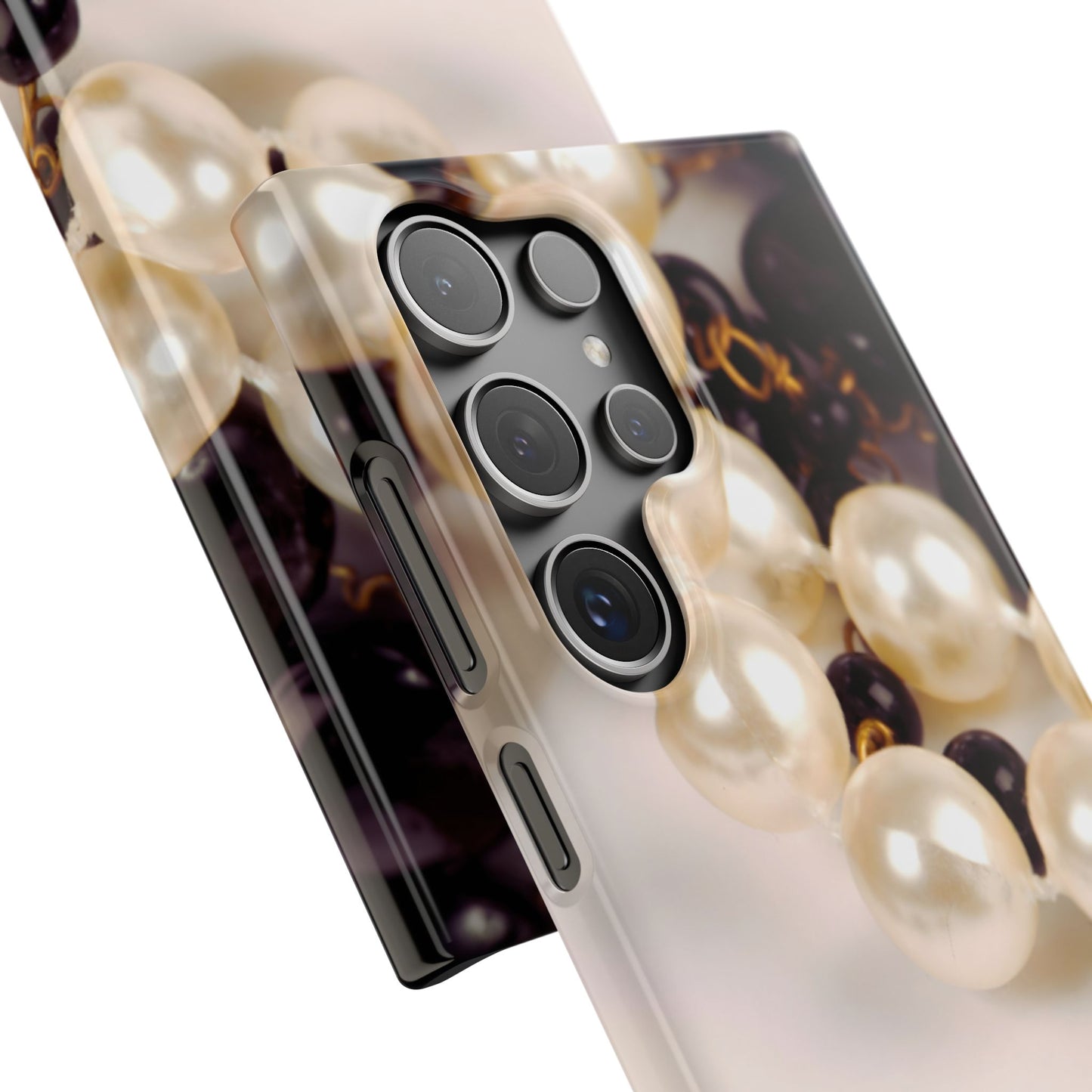 Snap Phone Case – Noir Pearl