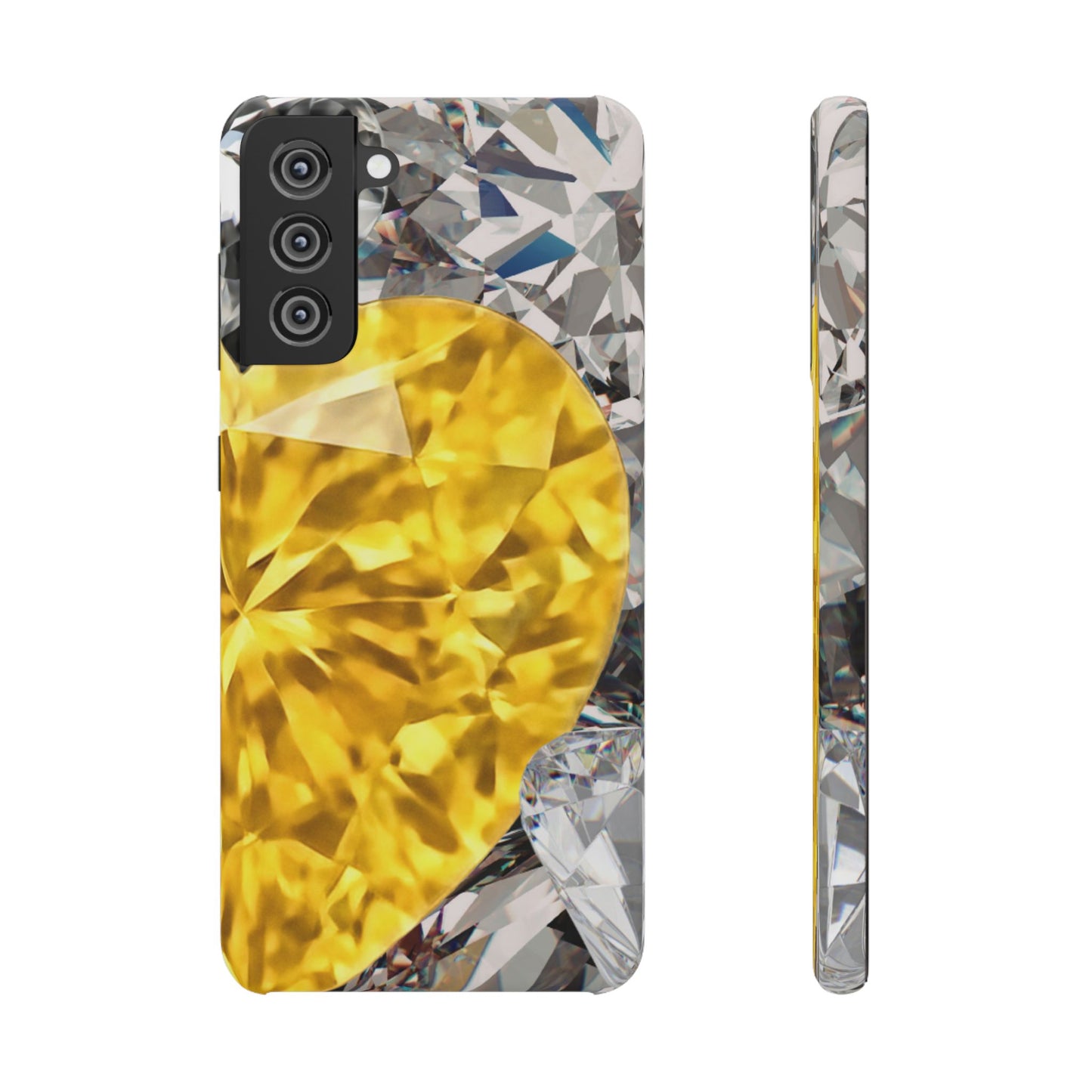 Snap Phone Case – Heart of Gold