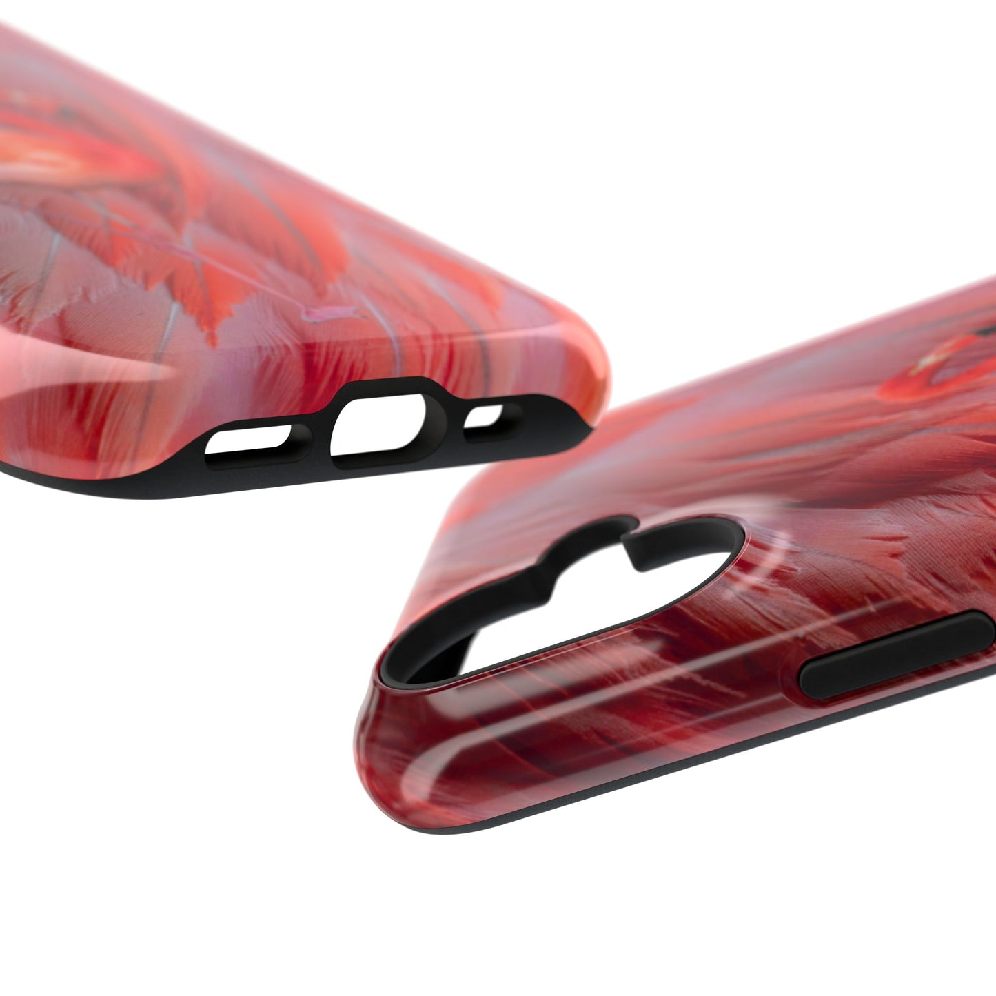 Impact-Resistant Phone Case – Scarlet Plume