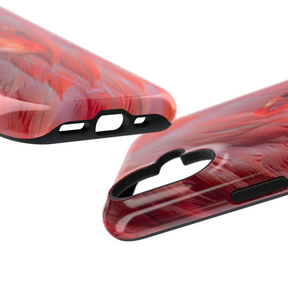 Impact-Resistant Phone Case – Scarlet Plume