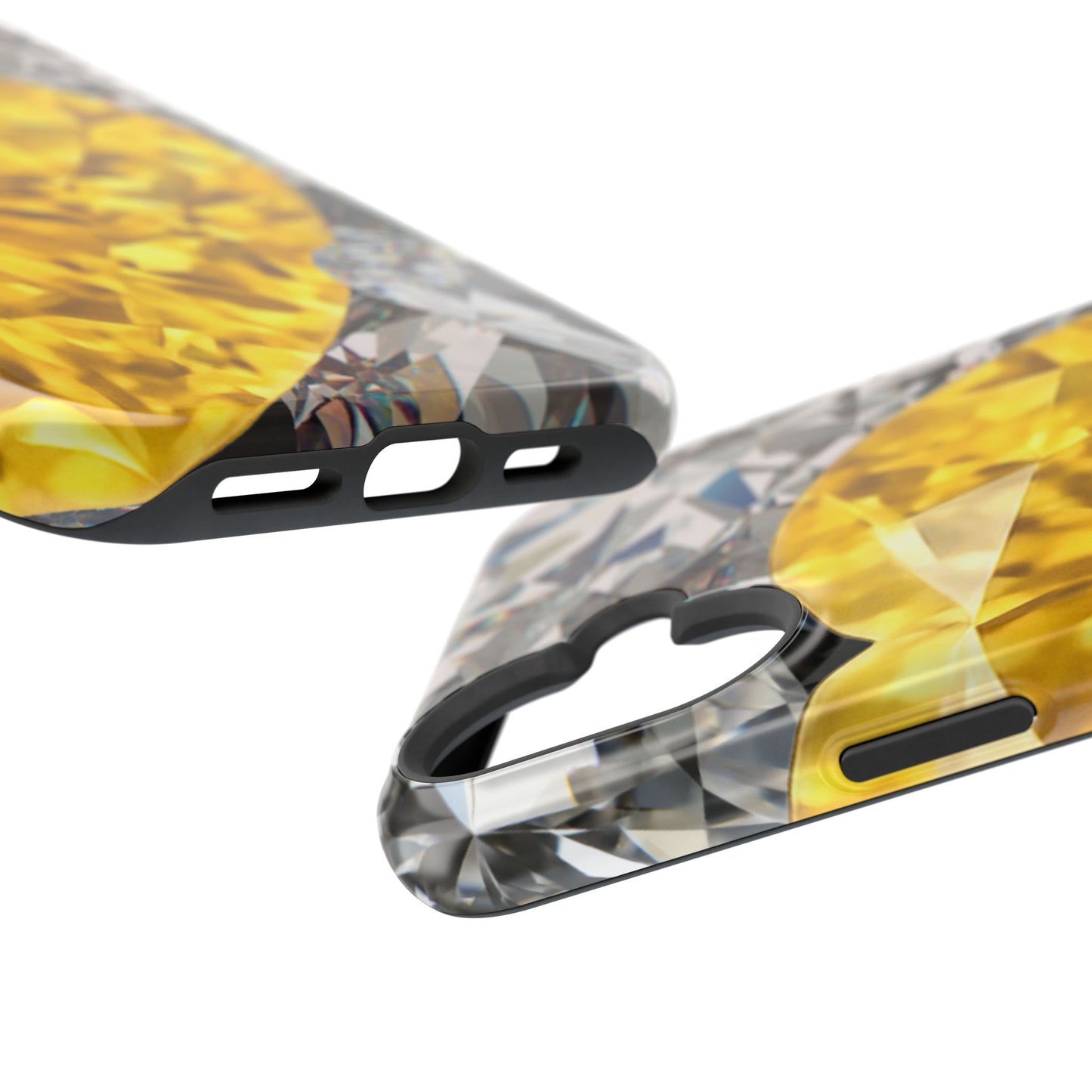 Wireless-Charging Compatible Case – Heart of Gold