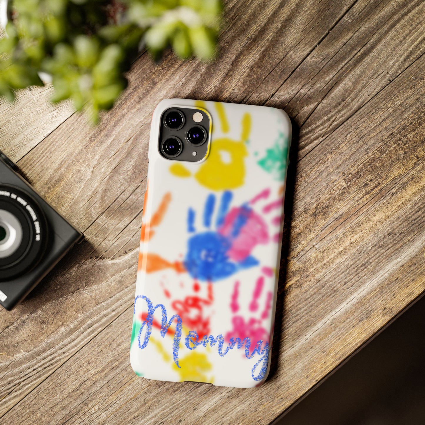 Slim Phone Case – Handprint Memories