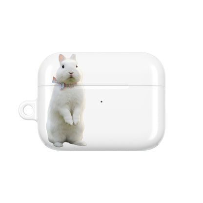 Earbud Case Cover – Pastel Pop Bunny