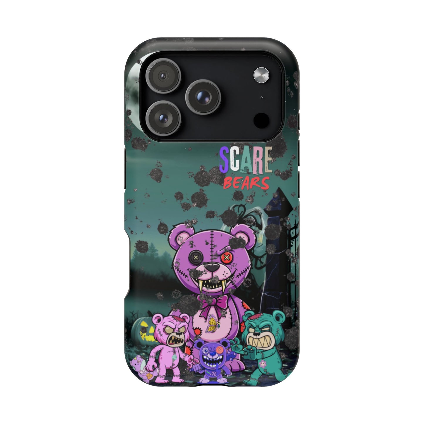 Wireless-Charging Compatible Case – Scare Bears