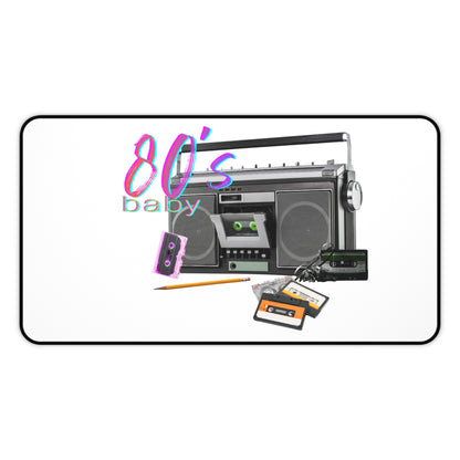 Neoprene Desk Mat – 80s Baby