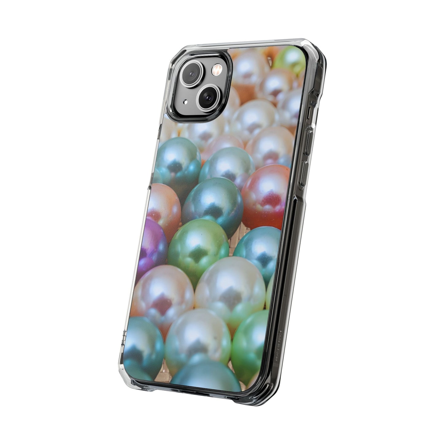 Clear Magnetic Phone Case – Pearl Pop
