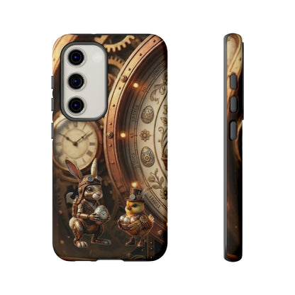 Protective Phone Case – Clockwork Cottontail