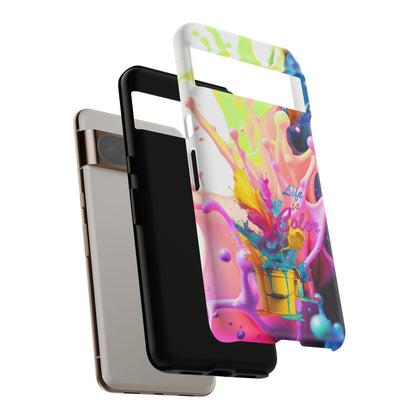 Color Splash Phone Case — “Life in Color” Protective Tough Case
