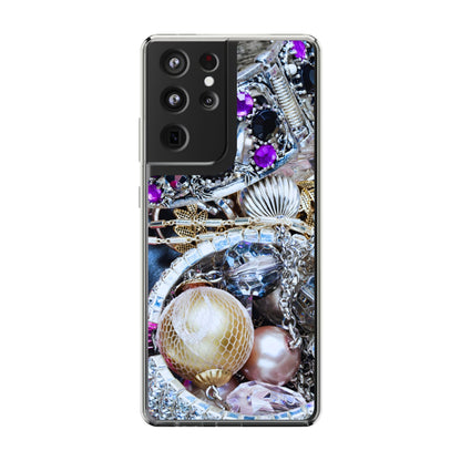 Clear Phone Case – Chrome Jewel