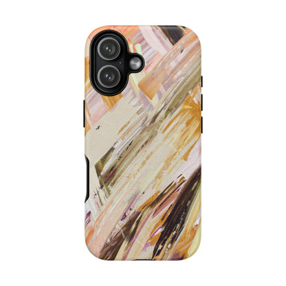 Protective Phone Case – Brush & Bronze