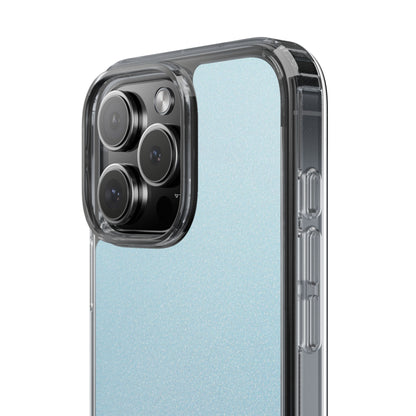 Clear Phone Case – Blue Whisper