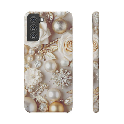 Snap Phone Case – Ivory Opulence