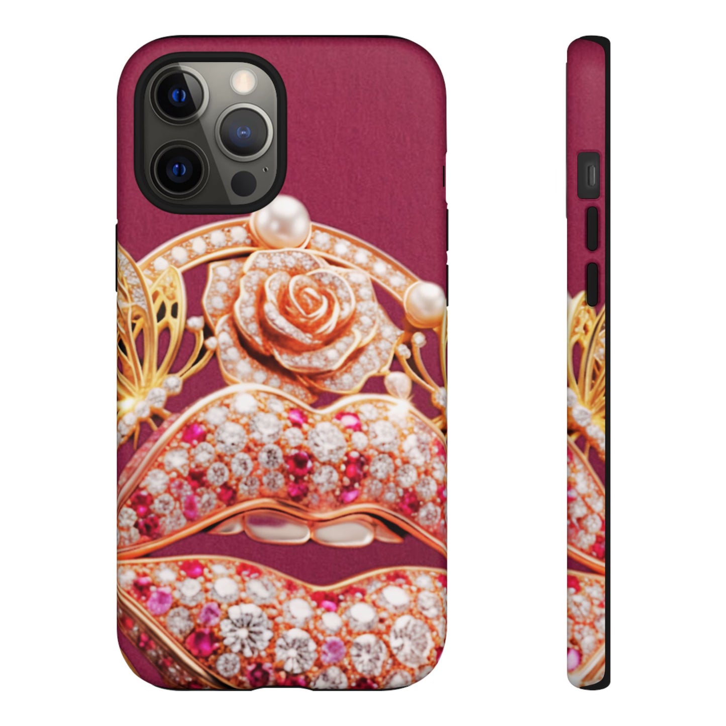 Protective Phone Case – Kiss of Gold