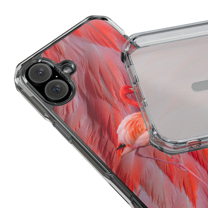 Clear Magnetic Phone Case – Scarlet Plume