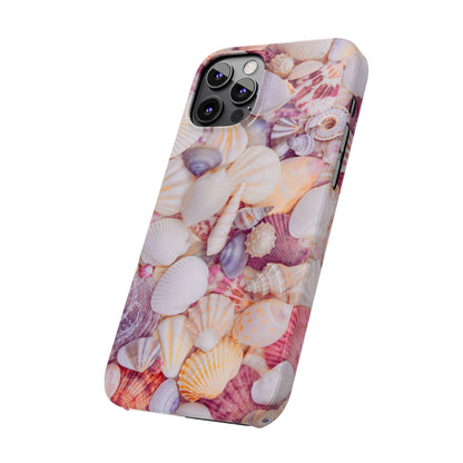 Slim Phone Case – Shell Scatter