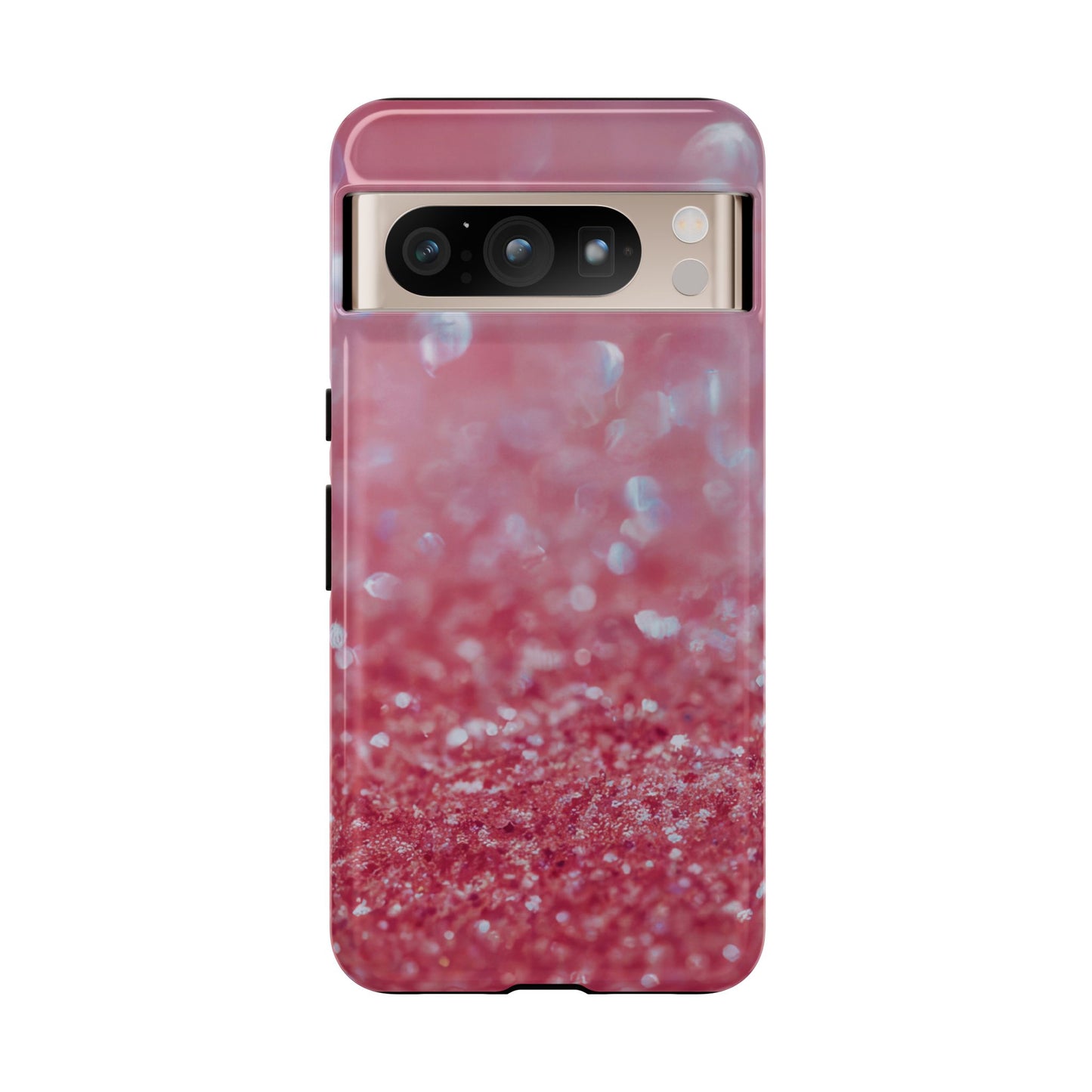 Protective Phone Case – Rosé Sparkle